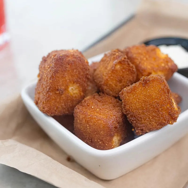 Fried Cornbread Bites